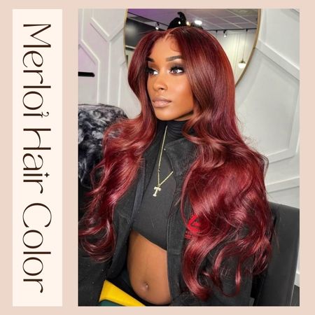 Mahogany Merlot Hair Color