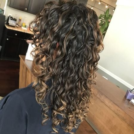 Medium Length Loose Perm