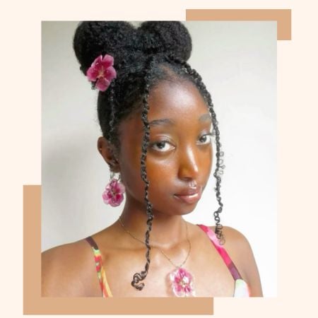 Curly Hair Tendrils