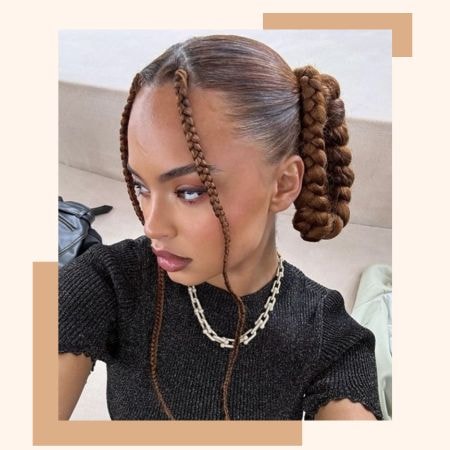 Braided Hair Tendrils