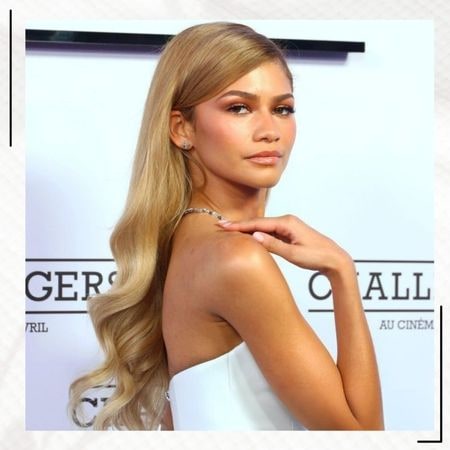 Zendaya Blonde Hair