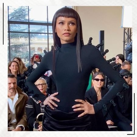 Zendaya Micro Bangs