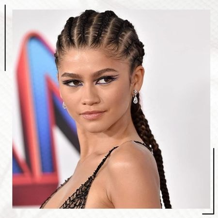 Zendaya Cornrows Hair
