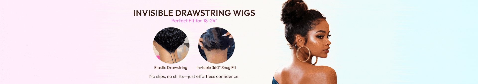 Invisi Drawstring Wigs