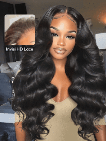 UNice HD Real Scalp™ Wig 13x4 Invisible Lace Frontal Loose Wave with Face Framing Curtain Bangs
