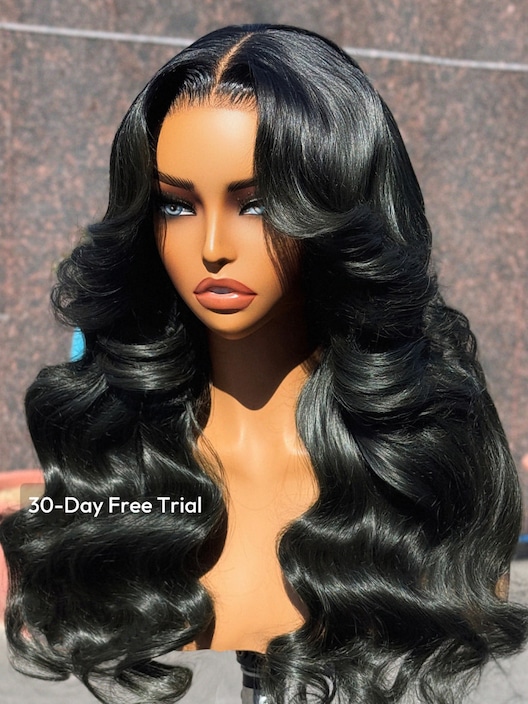UNice Bye-Bye Knots 7x5 Lace Deep Ash Green Loose Wave Wig