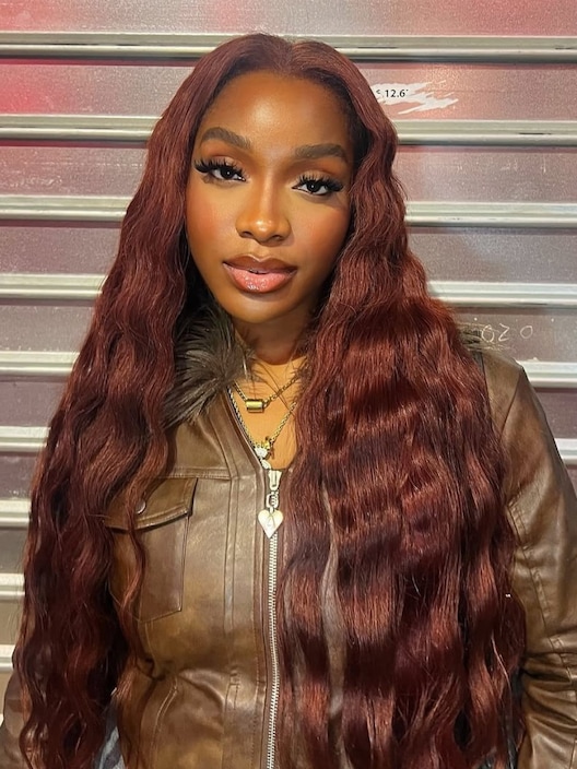 UNice Bye Bye Knots Wig 7x5 Glueless Lace Reddish Brown Yaki Wig With Pre-plucked Hairline