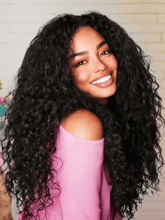 UNice Blend & Secure Half Wig Water Wave With Glueless Drawstring