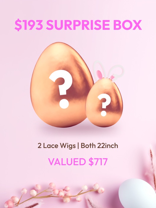 UNICE $215 SURPRISE BOX - 2 Wigs FOR $543 VALUE