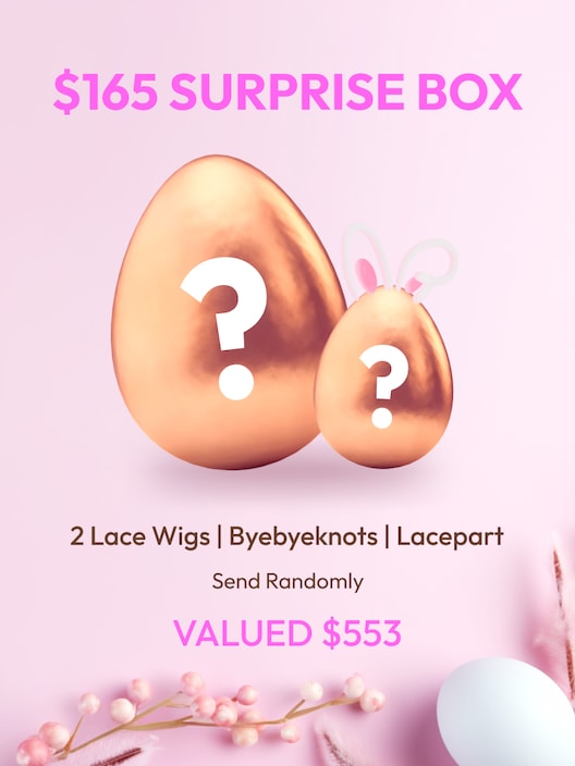 UNICE $165 SURPRISE BOX - 2 WIGS FOR $536 VALUE