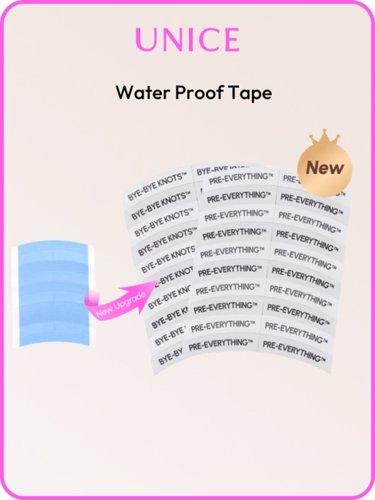 UNice Exclusive Gift Invisible Peelable Water Proof Tape For Lace Wigs