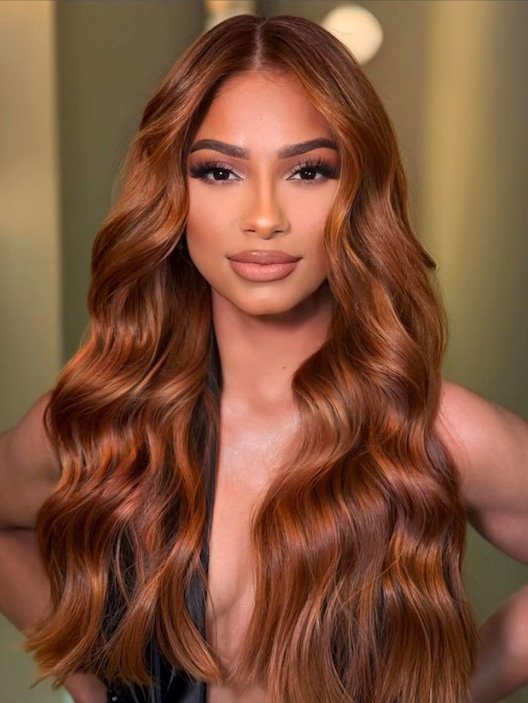 Beginner Friendly 13x4 Pre-Everything Lace Frontal Cowboy Copper Straight Wig
