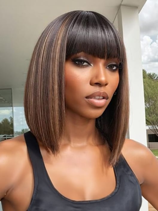 UNice Bye-Bye Knots Wig 7x5 & 13x4 Put On And Go Glueless Lace Bleached Knots Bob Wig 150% Density