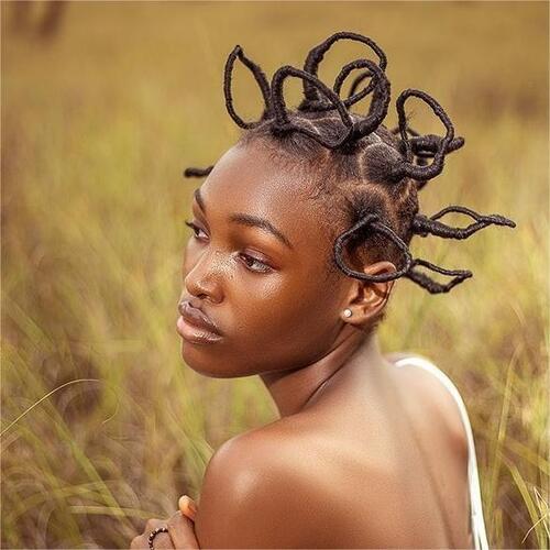 Abstract Hair Thread