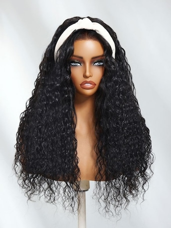 UNice Blend & Secure Half Wig Water Wave With Glueless Drawstring