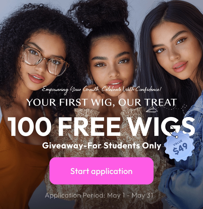 free wigs for students