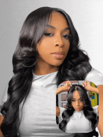 UNice HD Real Scalp™ Wig 13x4 Invisible Lace Frontal Loose Wave with Face Framing Curtain Bangs