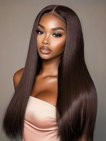 UNice Mochachino Brown Human Hair Clip In Extension
