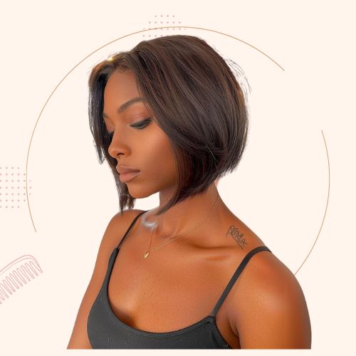 Chin-Length Graduated Bob