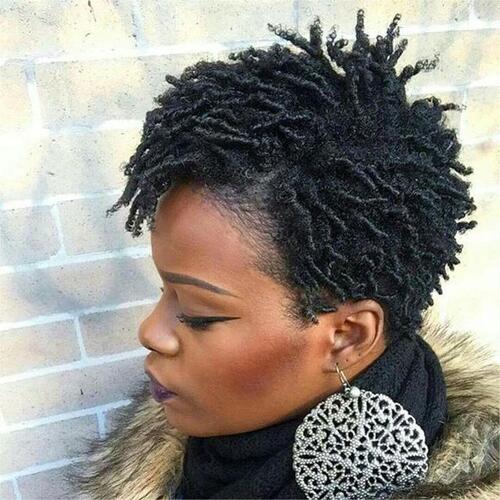 Finger Coiled Frohawk