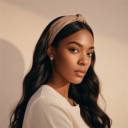 body wave headband wig hairstyle