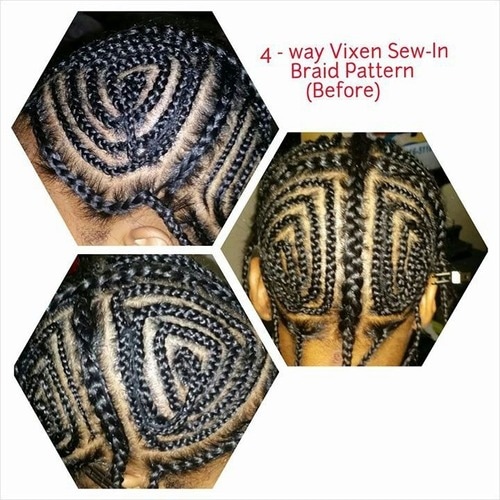 Vixen Sew In Braid Pattern