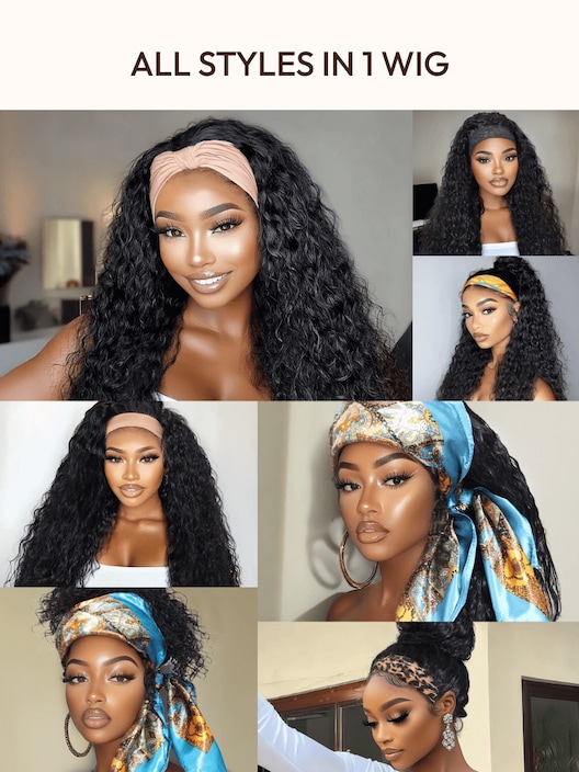 unice headband wig
