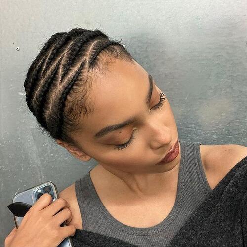 Zig-Zag Sew In Pattern