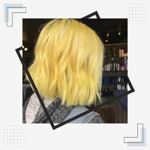 Butter Yellow Hair