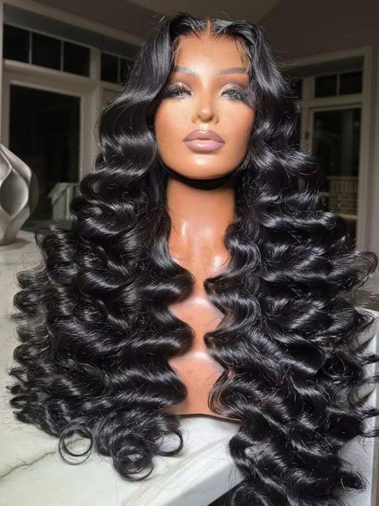 UNice 13x4 Pre-Everything™ Lace Frontal Natural Black Loose Deep Wave Wig