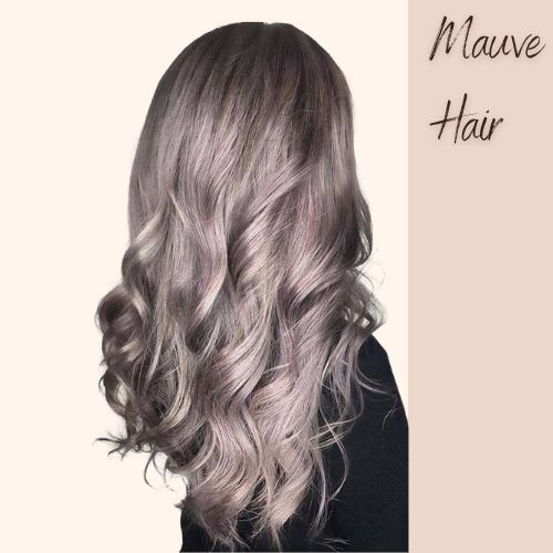 Mauve Pink Hair Color