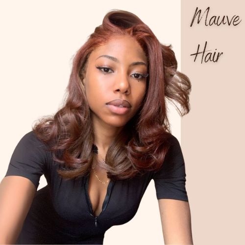Mauve Brown Hair Color