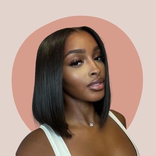 Short Middle Part Hairstyles