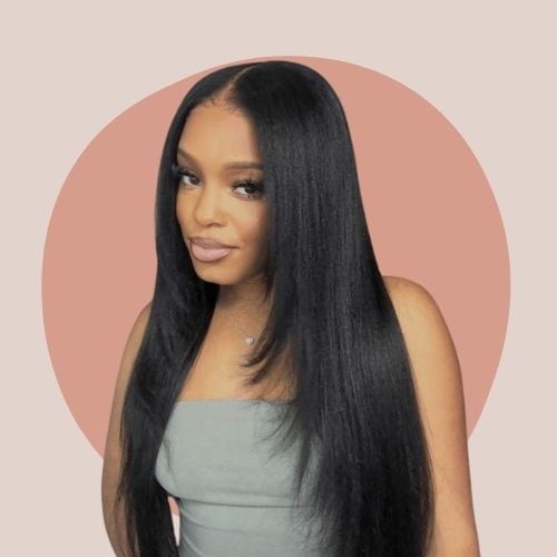 Middle Part Layered Cut Hairstyles