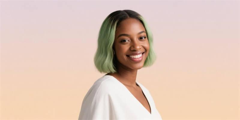 25 Vibrant Green Hair Colors for Black Women To Try In 2025