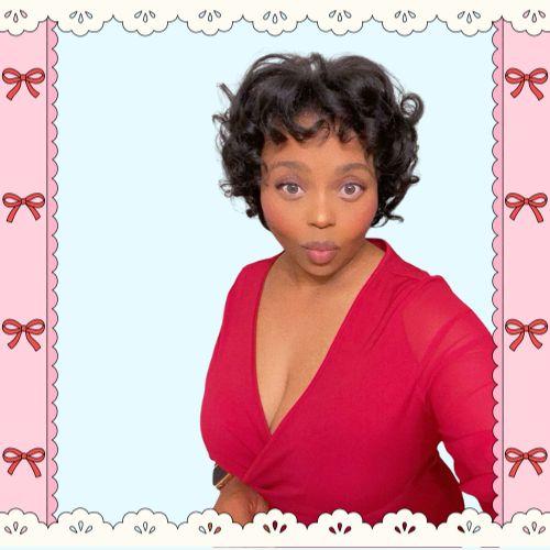 Betty Boop Curly Hair