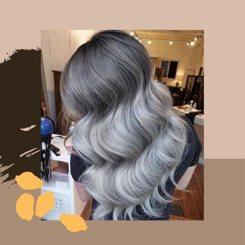 Ash Blonde Ombre Hair Color​