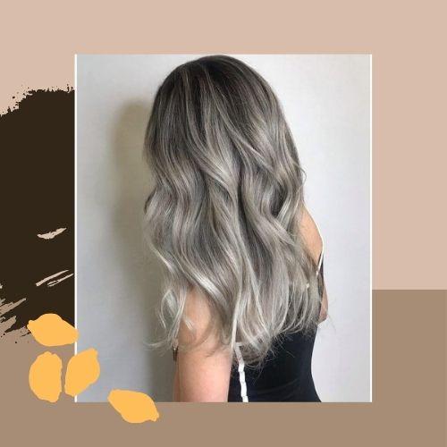 Ash Blonde Balayage Hair