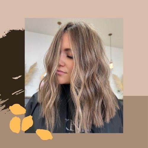 Beige Blonde Hair  With Highlights