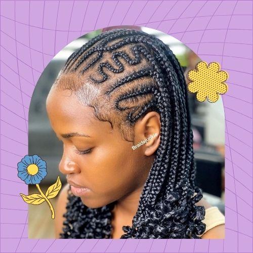 Design Straight Back Braids