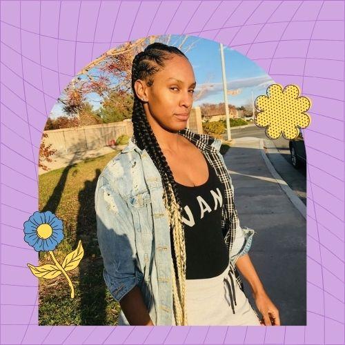 Long Straight Back Braids