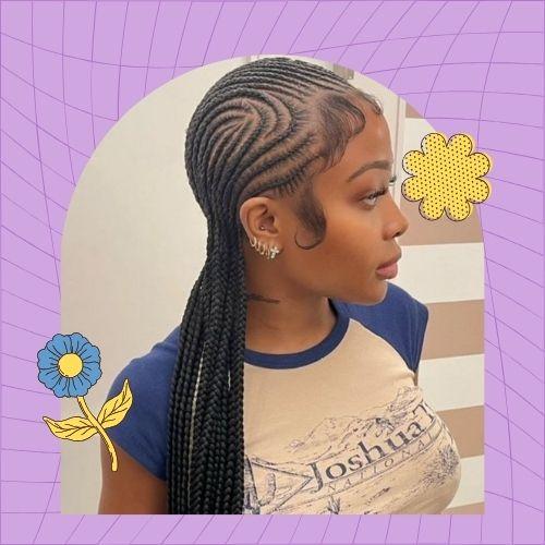 Straight Back Braids