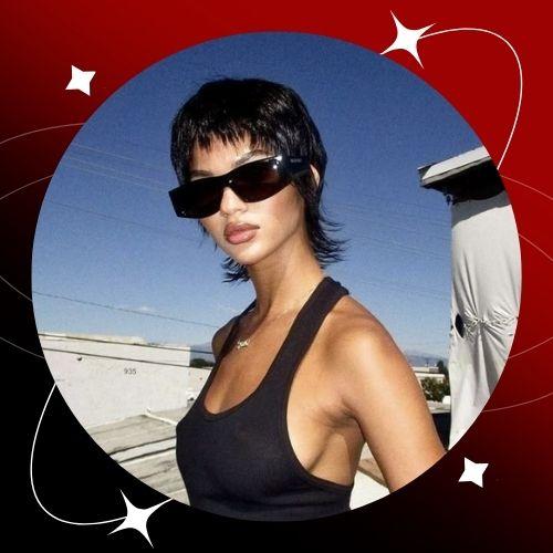 Short Choppy Pixie Mullet