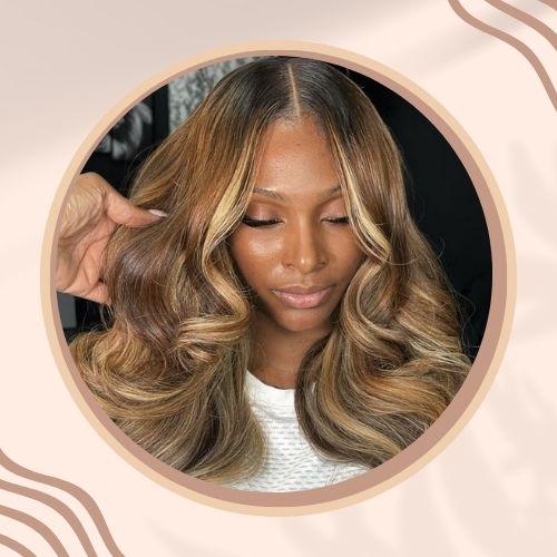 Honey Blonde Caramel Hair
