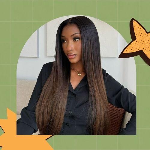 Black to Brown Ombre Hair