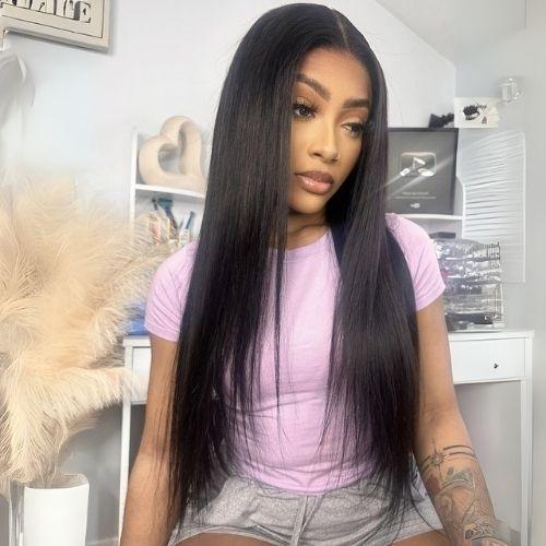 UNice 24 Inch Straight Wig
