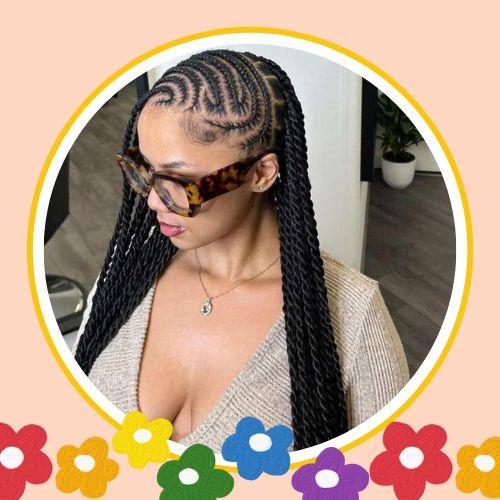 Half Braids Half Twists