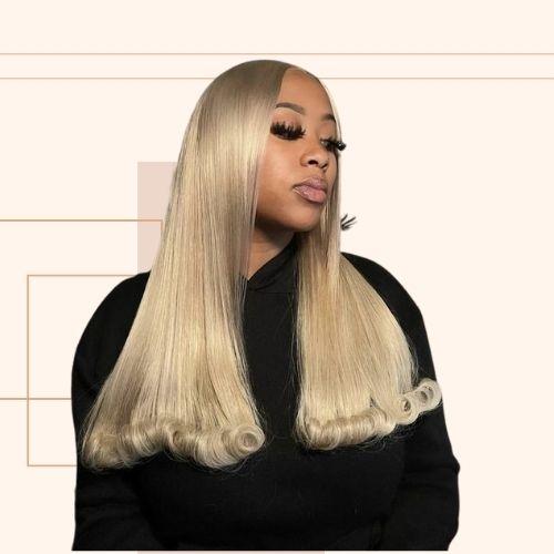 Subtle Curls at the Ends