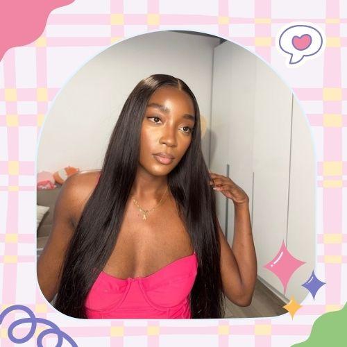 Straight Hair Crochet Hairstyles