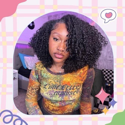 V Part Crochet Method Hairstyle